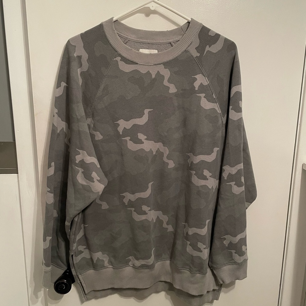 Camo Crewneck Sweatshirt